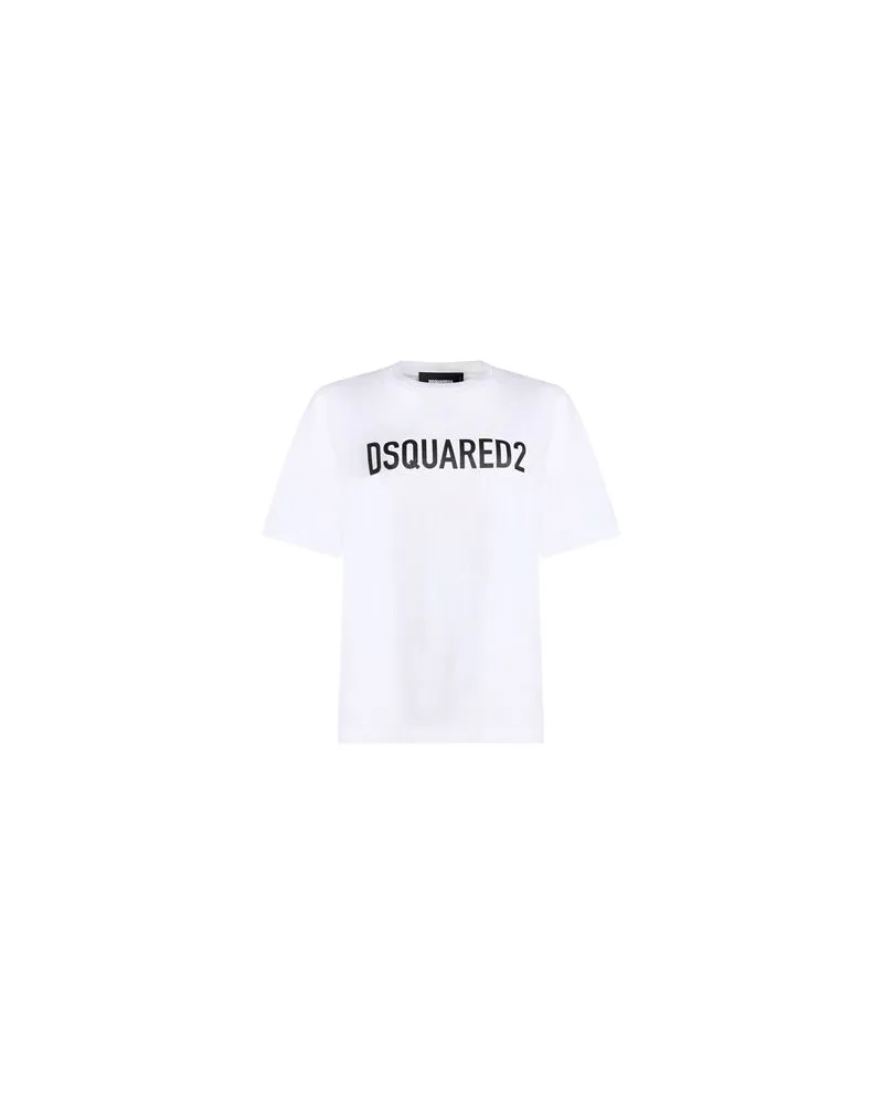 Dsquared2 TOPS - T-shirtsauf YOOX.COM Weiß