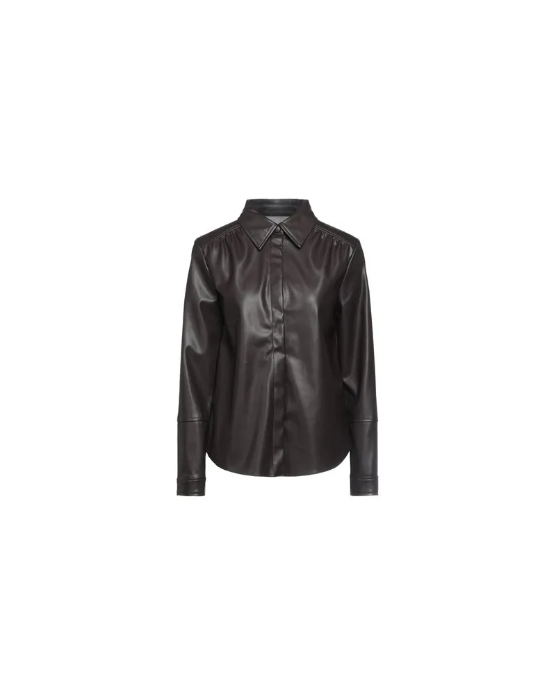 ba&sh TOPS - Hemdenauf YOOX.COM Dunkelbraun