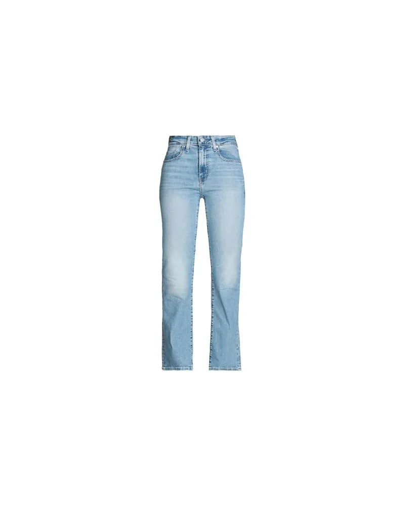 Levi's 725 HIGH RISE BOOTCUT - HOSEN & RÖCKE - Jeanshosenauf YOOX.COM Blau