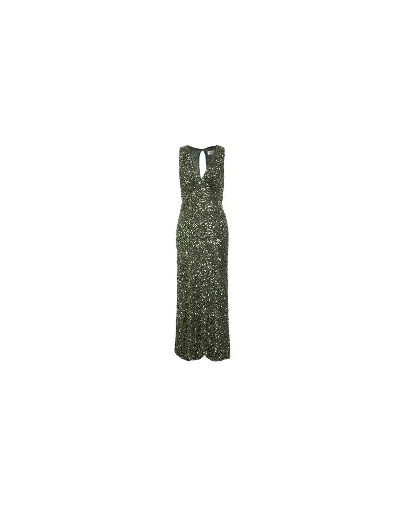 P.A.R.O.S.H. KLEIDER - Maxi-Kleiderauf YOOX.COM Grün