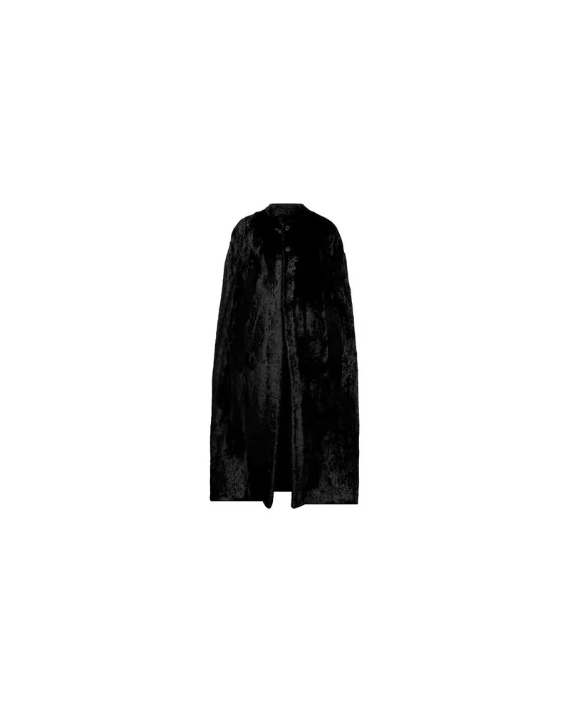 Sapio JACKEN & MÄNTEL - Capesauf YOOX.COM Schwarz