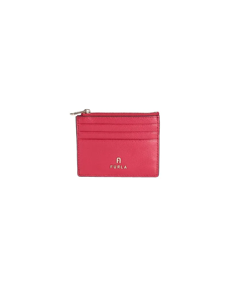 Furla CAMELIA S ZIPPED CARD CA  - Kleinlederwaren - Portemonnaiesauf YOOX.COM Rot