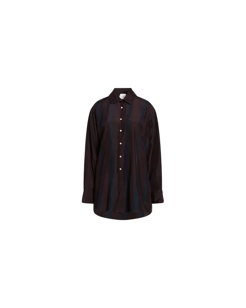 ALYSI TOPS - Hemdenauf YOOX.COM Schokobraun