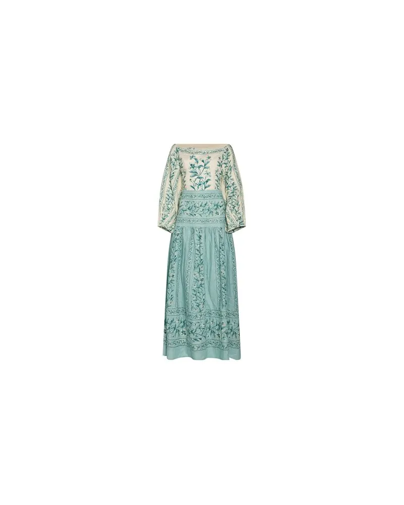 AGUA BENDITA KLEIDER - Maxi-Kleiderauf YOOX.COM Himmelblau