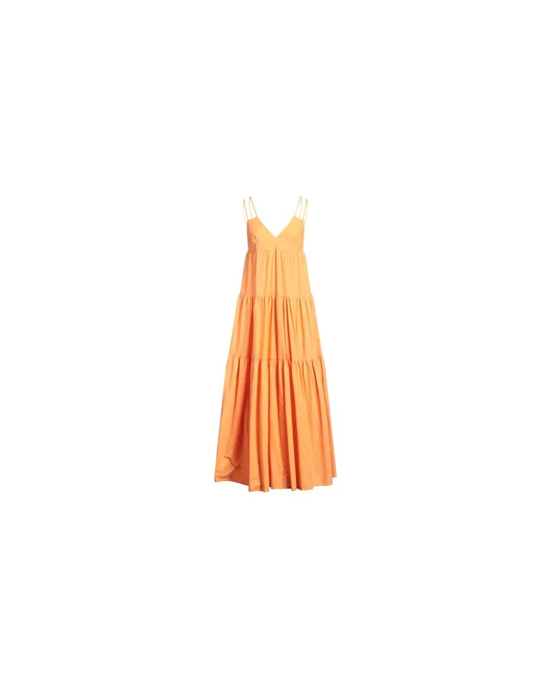 Weili Zheng KLEIDER - Maxi-Kleiderauf YOOX.COM Lachs