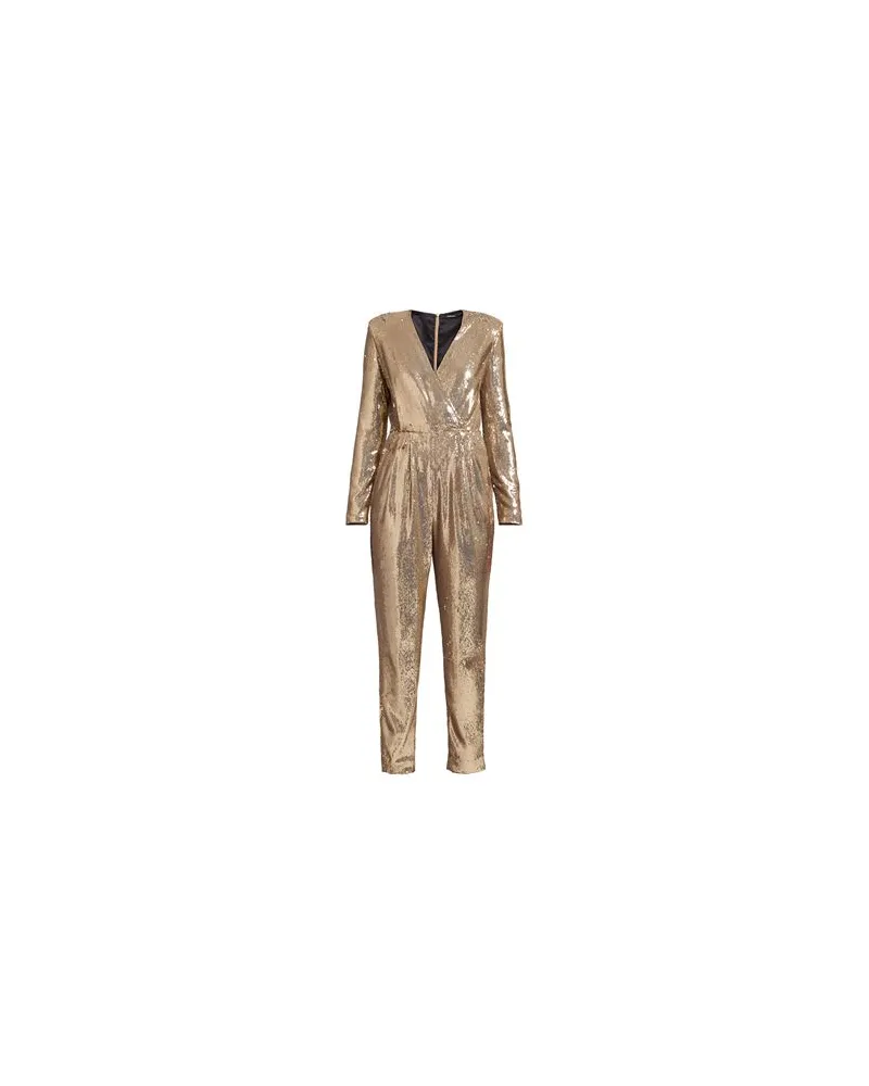 P.A.R.O.S.H. OVERALLS - Jumpsuitsauf YOOX.COM Gold