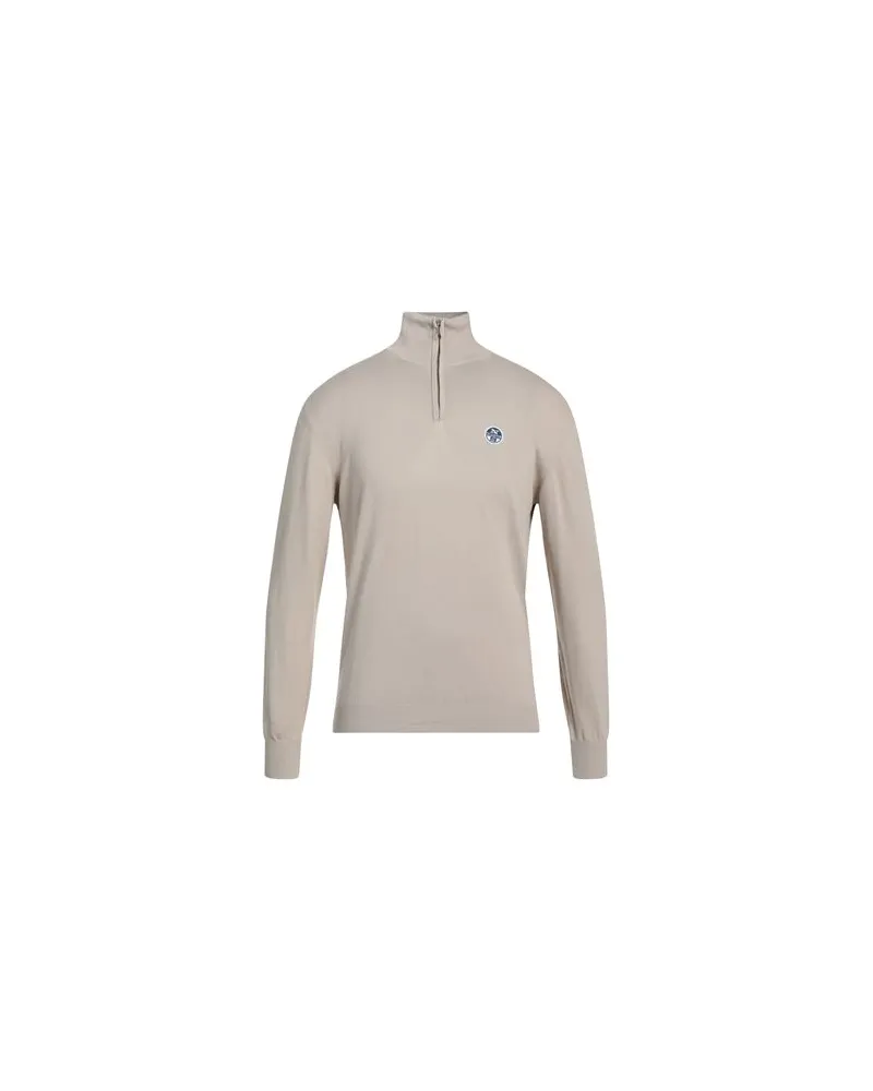 North Sails STRICKWAREN - Rollkragenpulloverauf YOOX.COM Beige