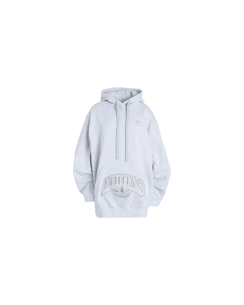 adidas CS OS HOODIE  - TOPS - Sweatshirtsauf YOOX.COM Hellgrau