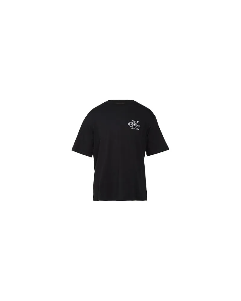 Calvin Klein TOPS - T-shirtsauf YOOX.COM Schwarz