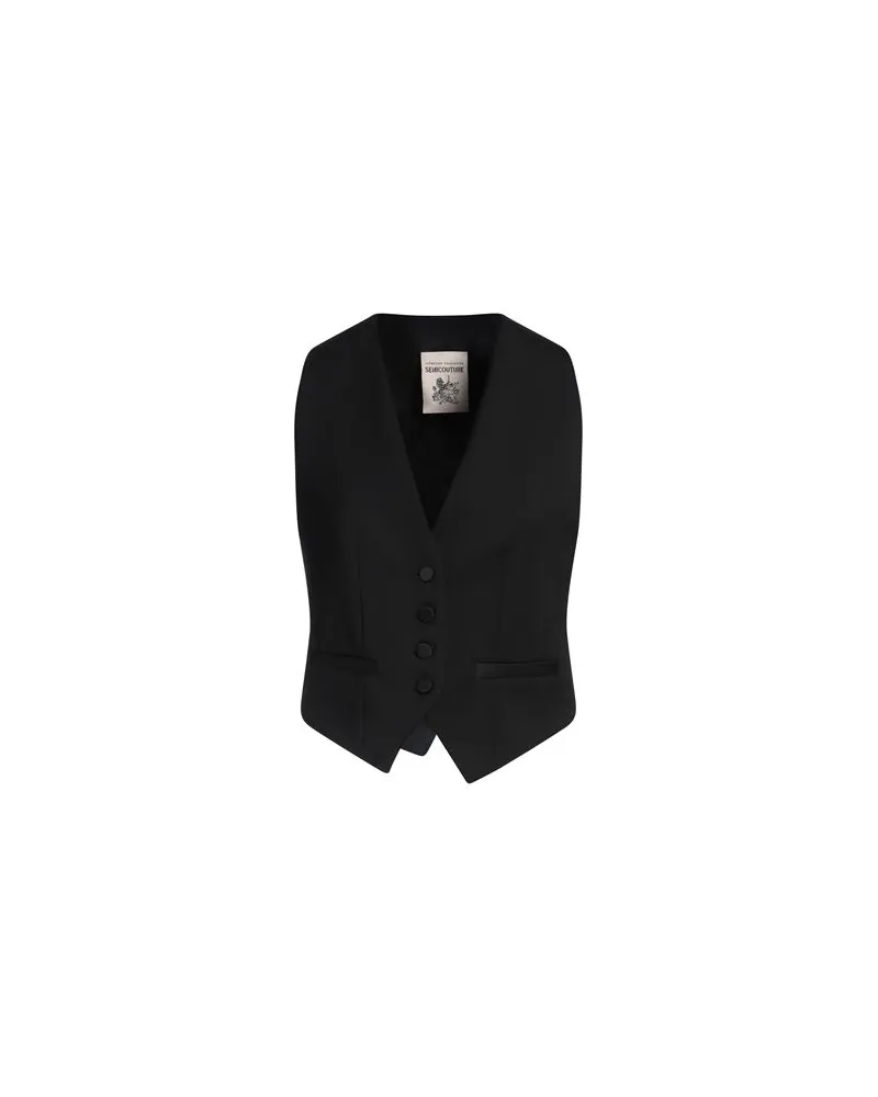 Semicouture ANZÜGE und CO-ORDS - Couture-Westenauf YOOX.COM Schwarz