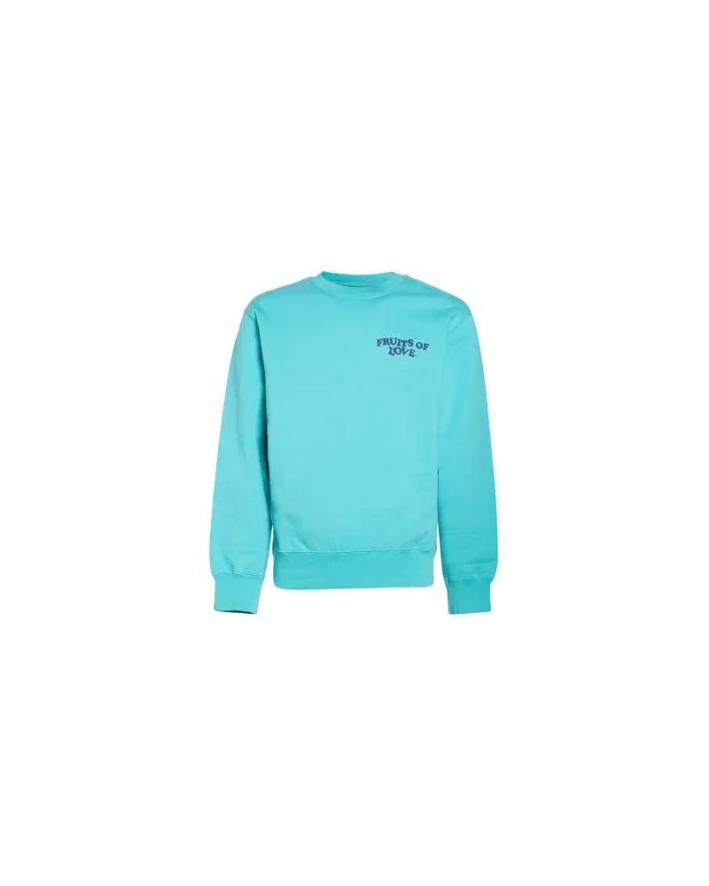 Edwin Jeans TOPS - Sweatshirtsauf YOOX.COM Tūrkis
