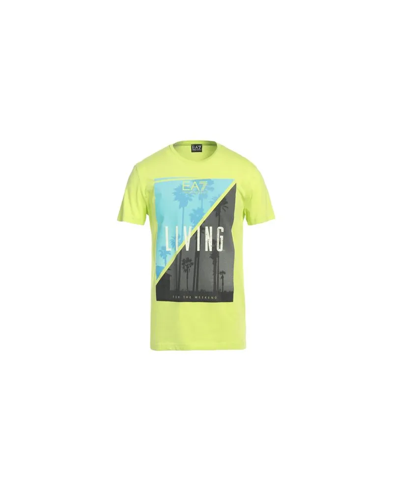 EA7 TOPS - T-shirtsauf YOOX.COM Limettengrün