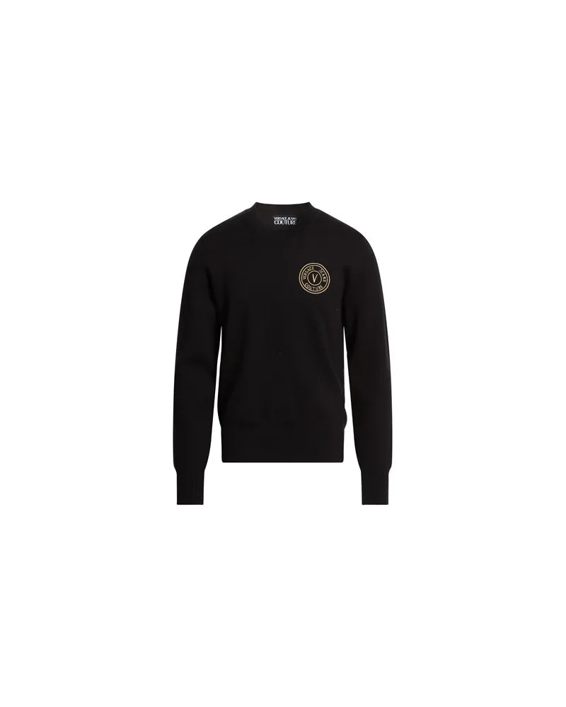 Versace Jeans STRICKWAREN - Pulloverauf YOOX.COM Schwarz