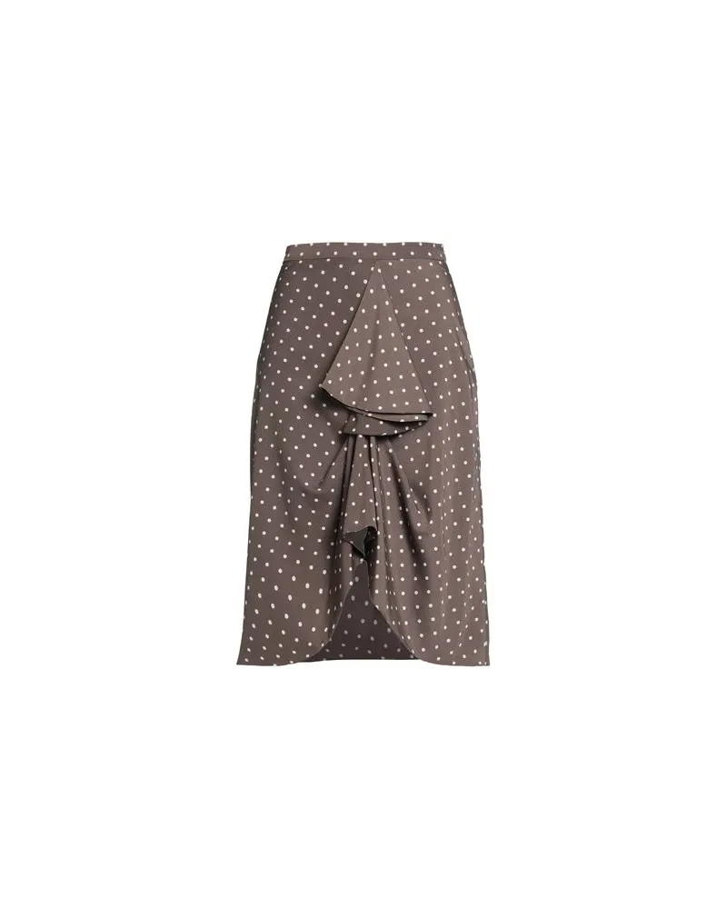 MARELLA HOSEN & RÖCKE - Midi-Röckeauf YOOX.COM Khaki