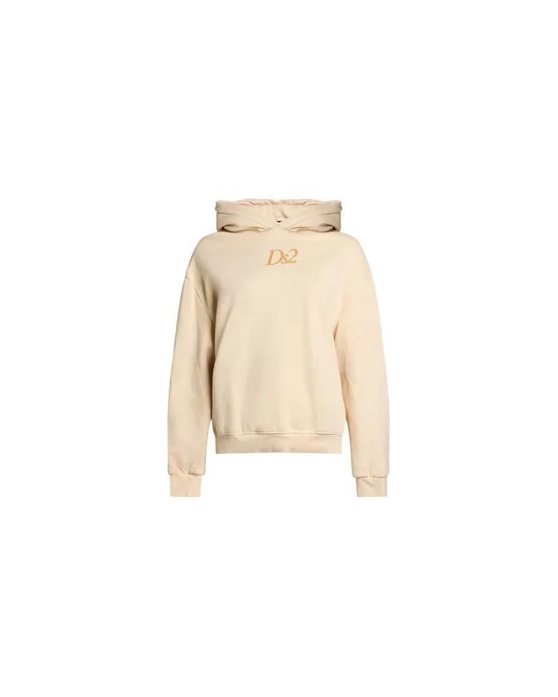 Dsquared2 TOPS - Sweatshirtsauf YOOX.COM Cremeweiß