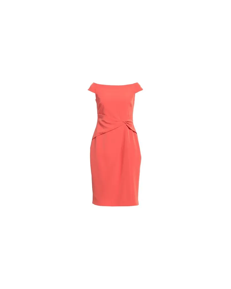 Ralph Lauren CREPE OFF-THE-SHOULDER DRESS  - KLEIDER - Mini-Kleiderauf YOOX.COM Orange