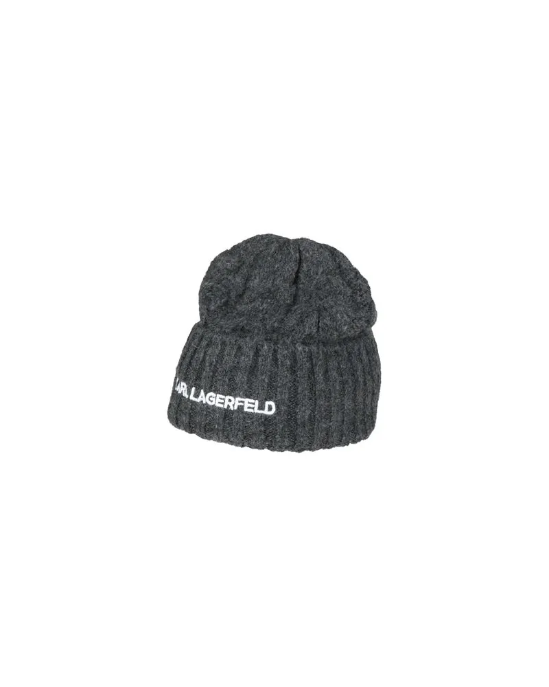 Karl Lagerfeld ACCESSOIRES - Mützen & Hüteauf YOOX.COM Braungrau