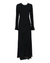 Jucca Maxi-Kleid Schwarz