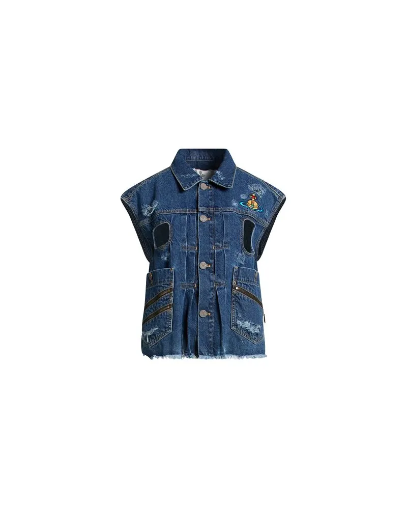 Vivienne Westwood JACKEN & MÄNTEL - Jeansjacken/Mäntelauf YOOX.COM Blau