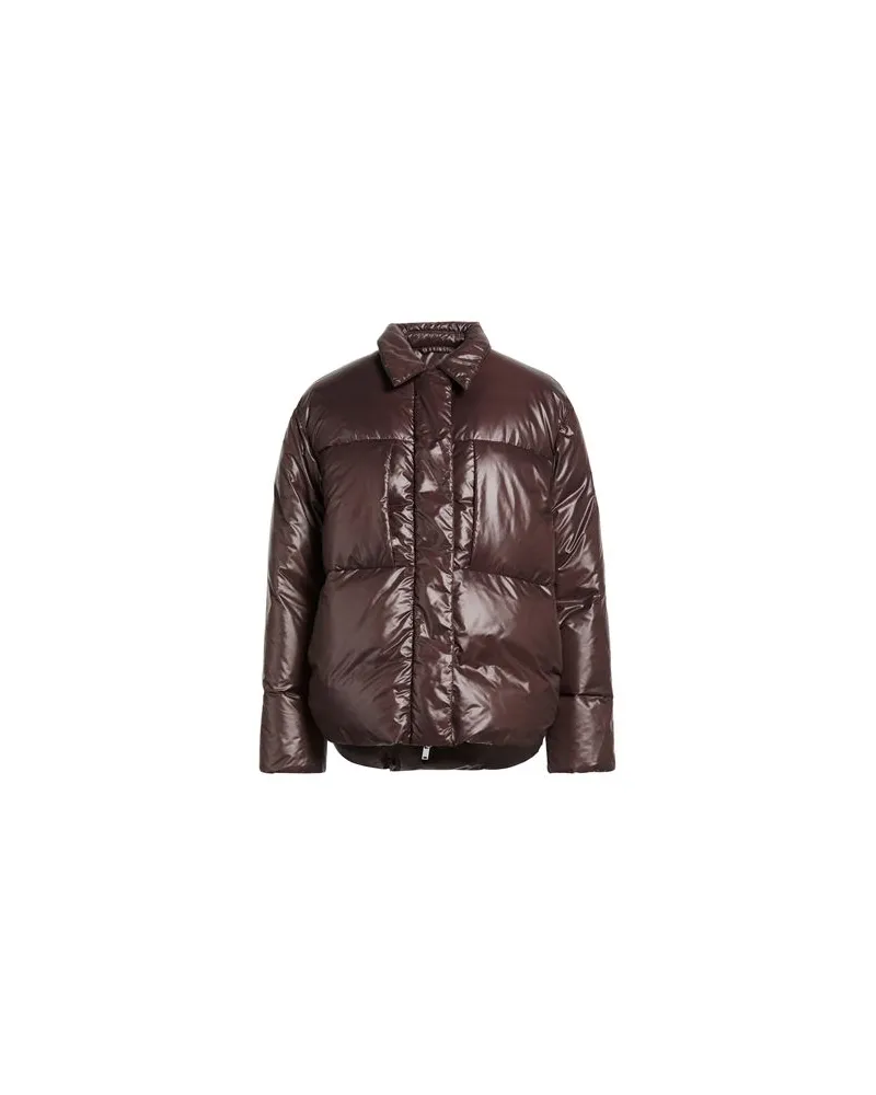 Jil Sander JACKEN & MÄNTEL - Pufferjacken & Daunenjackenauf YOOX.COM Dunkelbraun