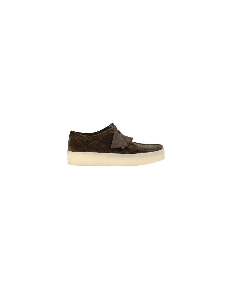 Clarks WALLABEE CUP  - SCHUHE - Stiefelettenauf YOOX.COM Militärgrün