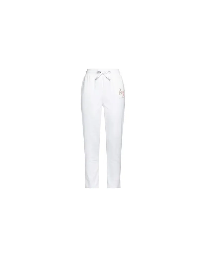 Armani Exchange HOSEN & RÖCKE - Hosenauf YOOX.COM Weiß