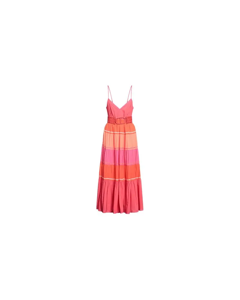 Twin-Set KLEIDER - Midi-Kleiderauf YOOX.COM Koralle