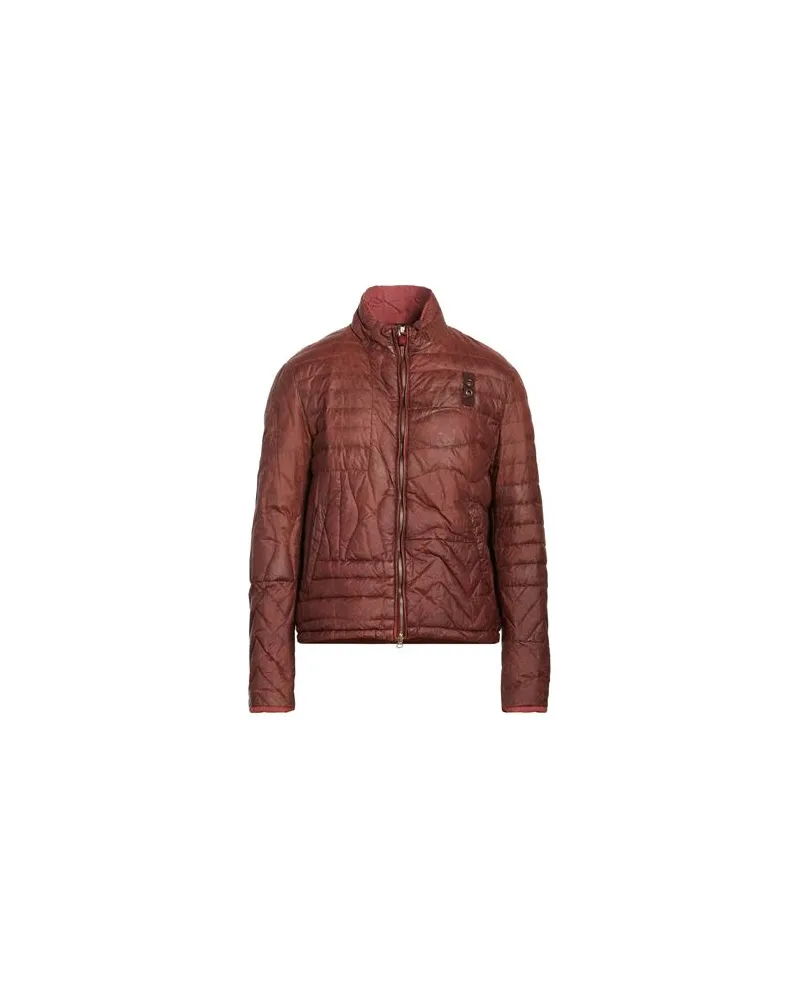 Blauer JACKEN & MÄNTEL - Pufferjacken & Daunenjackenauf YOOX.COM Lederfarben