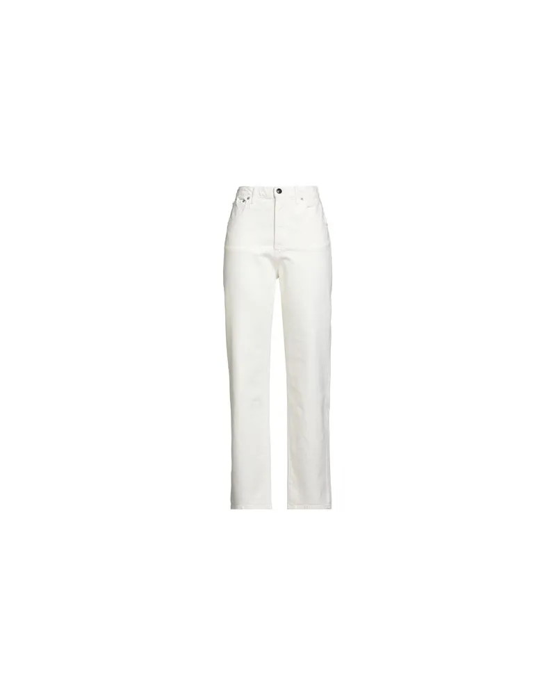Semicouture HOSEN & RÖCKE - Jeanshosenauf YOOX.COM Weiß