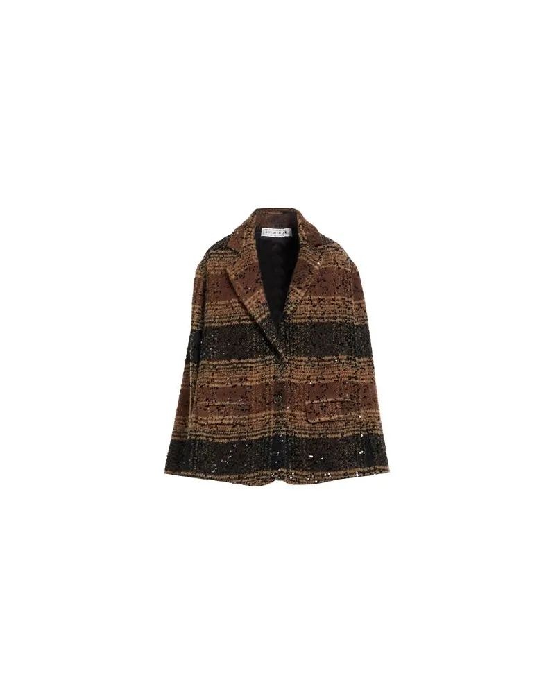 SHIRTAPORTER JACKEN & MÄNTEL - Capesauf YOOX.COM Braun
