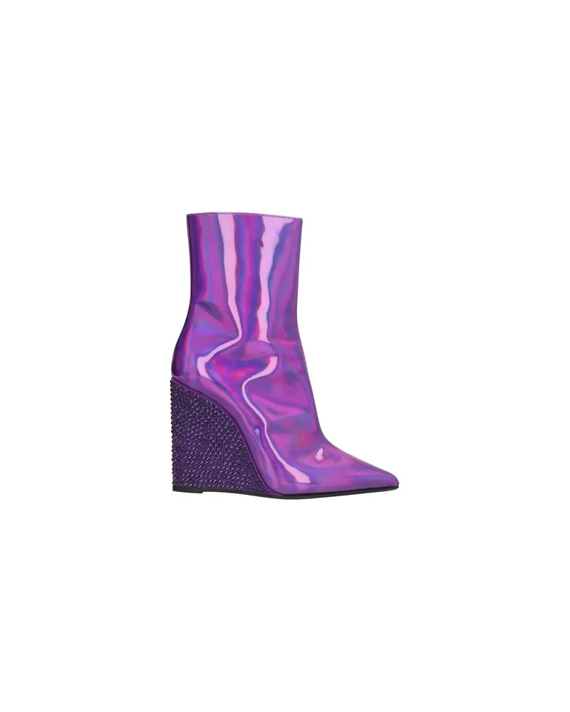 Le Silla SCHUHE - Stiefelettenauf YOOX.COM Violett