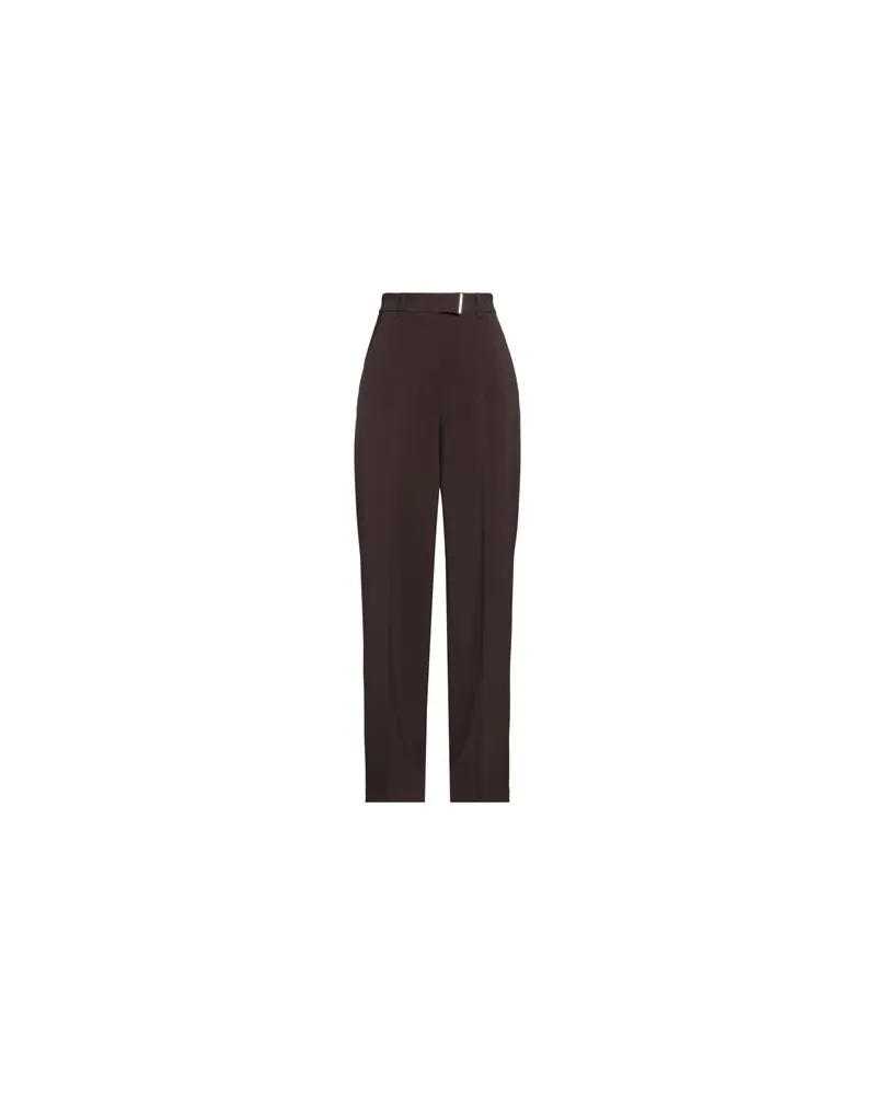 Liu Jo HOSEN & RÖCKE - Hosenauf YOOX.COM Dunkelbraun