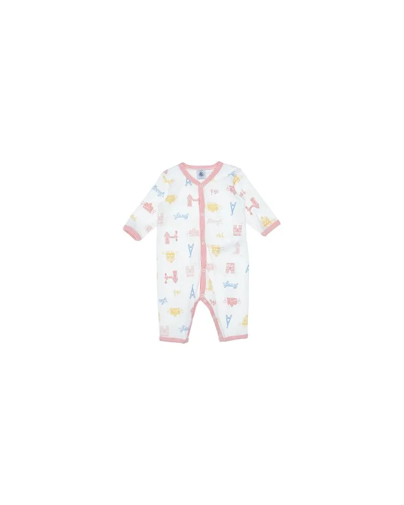 Petit Bateau NEUGEBORENE - Babystrampler & -Latzhoseauf YOOX.COM Weiß