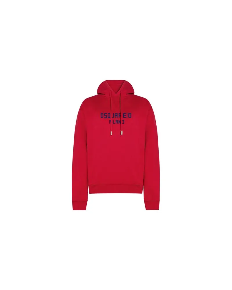 Dsquared2 TOPS - Sweatshirtsauf YOOX.COM Rot
