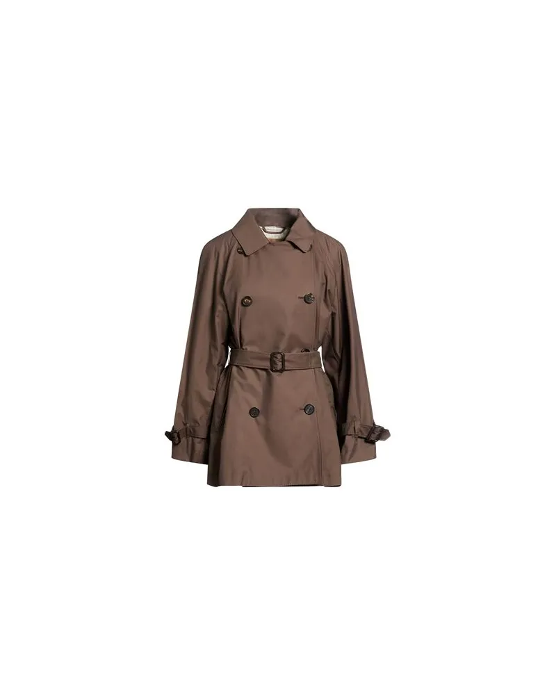 Max Mara JACKEN & MÄNTEL - Jacken, Mäntel & Trenchcoatsauf YOOX.COM Braun