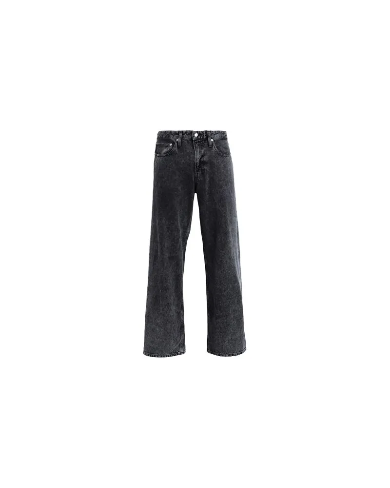 Calvin Klein HOSEN & RÖCKE - Jeanshosenauf YOOX.COM Schwarz
