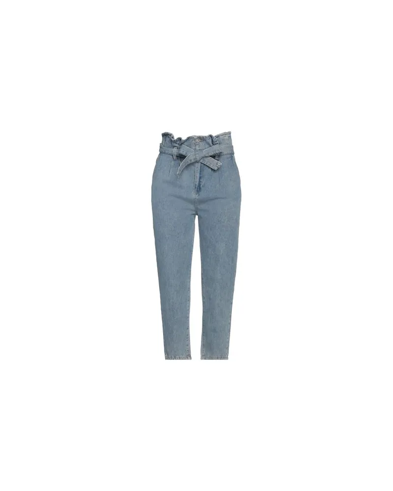 Boutique de la Femme HOSEN & RÖCKE - Jeanshosenauf YOOX.COM Blau