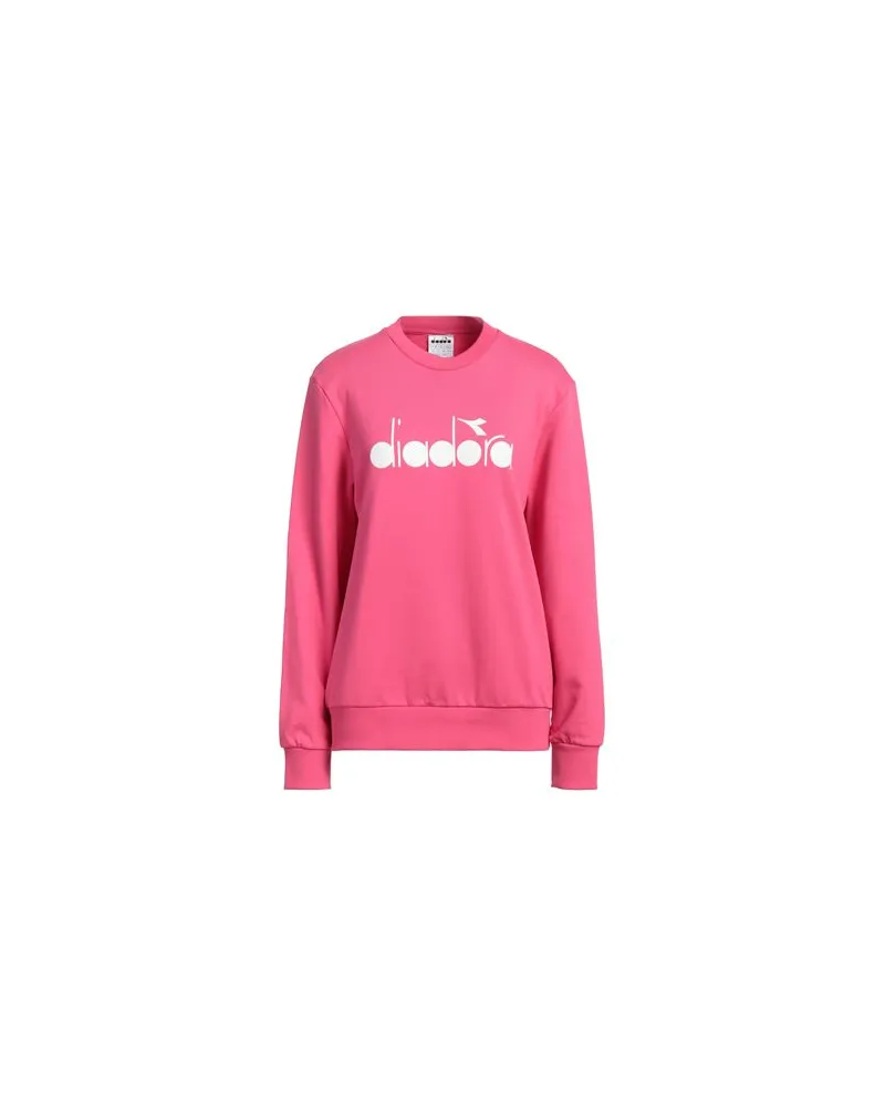 Diadora TOPS - Sweatshirtsauf YOOX.COM Fuchsia
