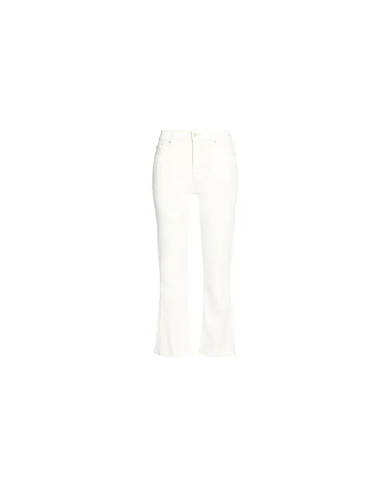 7 for all mankind HOSEN & RÖCKE - Jeanshosenauf YOOX.COM Weiß