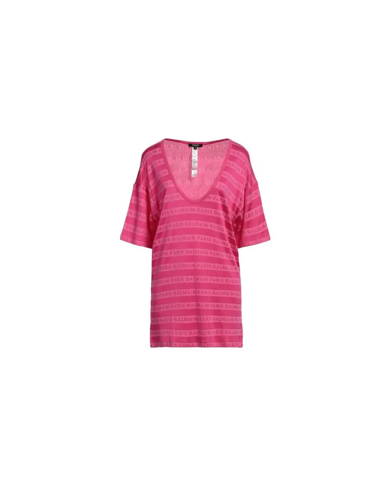 Balmain TOPS - T-shirtsauf YOOX.COM Fuchsia