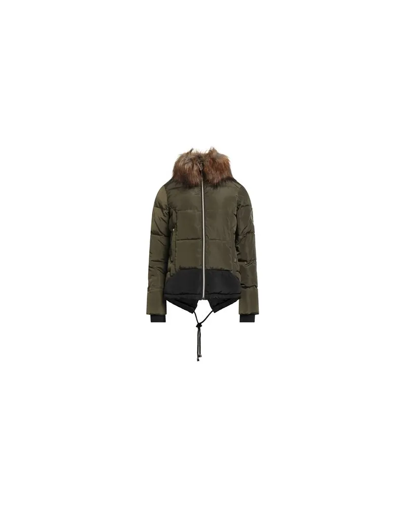 Gaudi JEANS - JACKEN & MÄNTEL - Pufferjacken & Daunenjackenauf YOOX.COM Militärgrün