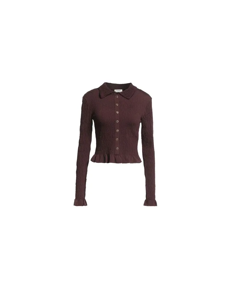 Sandro TOPS - Topsauf YOOX.COM Schokobraun