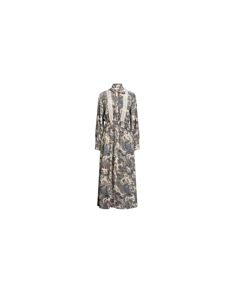Compagnia Italiana KLEIDER - Maxi-Kleiderauf YOOX.COM Beige