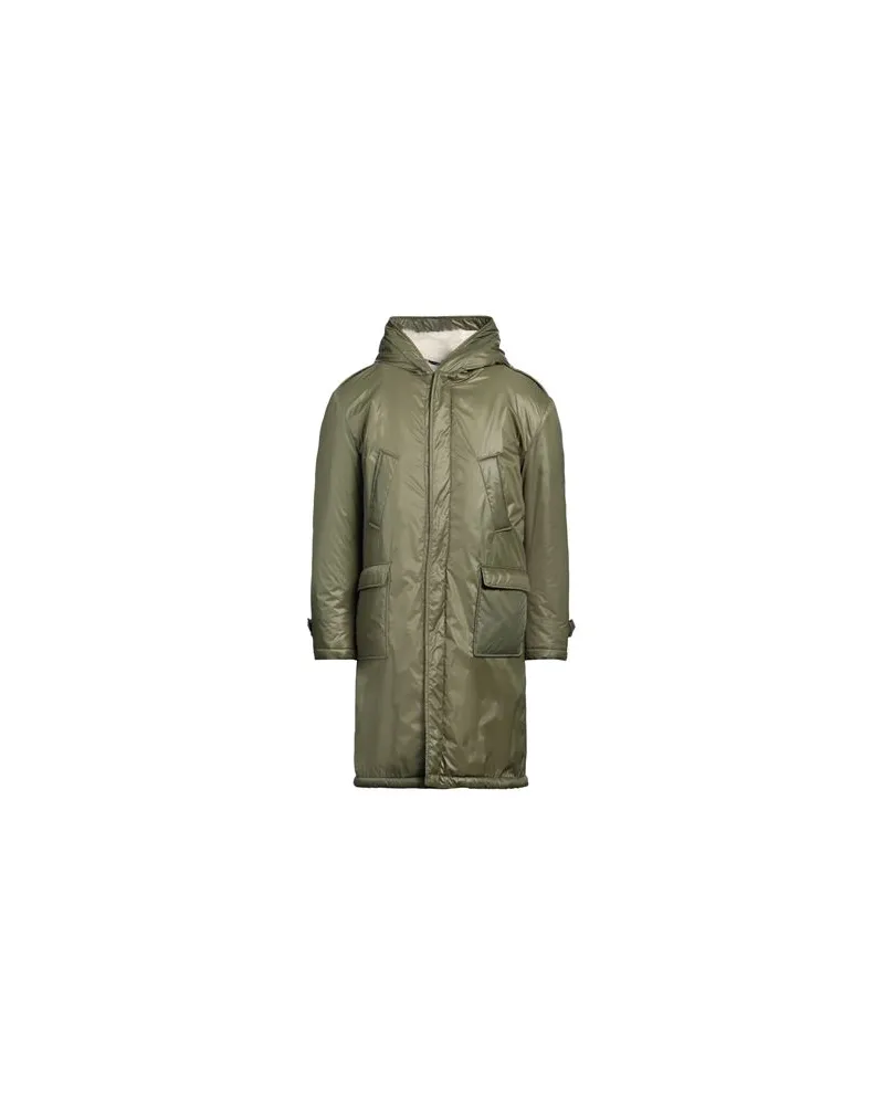 Daniele Alessandrini JACKEN & MÄNTEL - Mäntelauf YOOX.COM Militärgrün