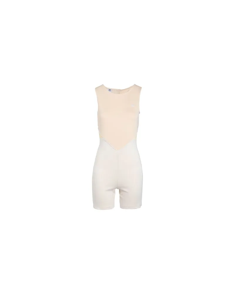 adidas Next Racersuit  - OVERALLS - Jumpsuitsauf YOOX.COM Cremeweiß