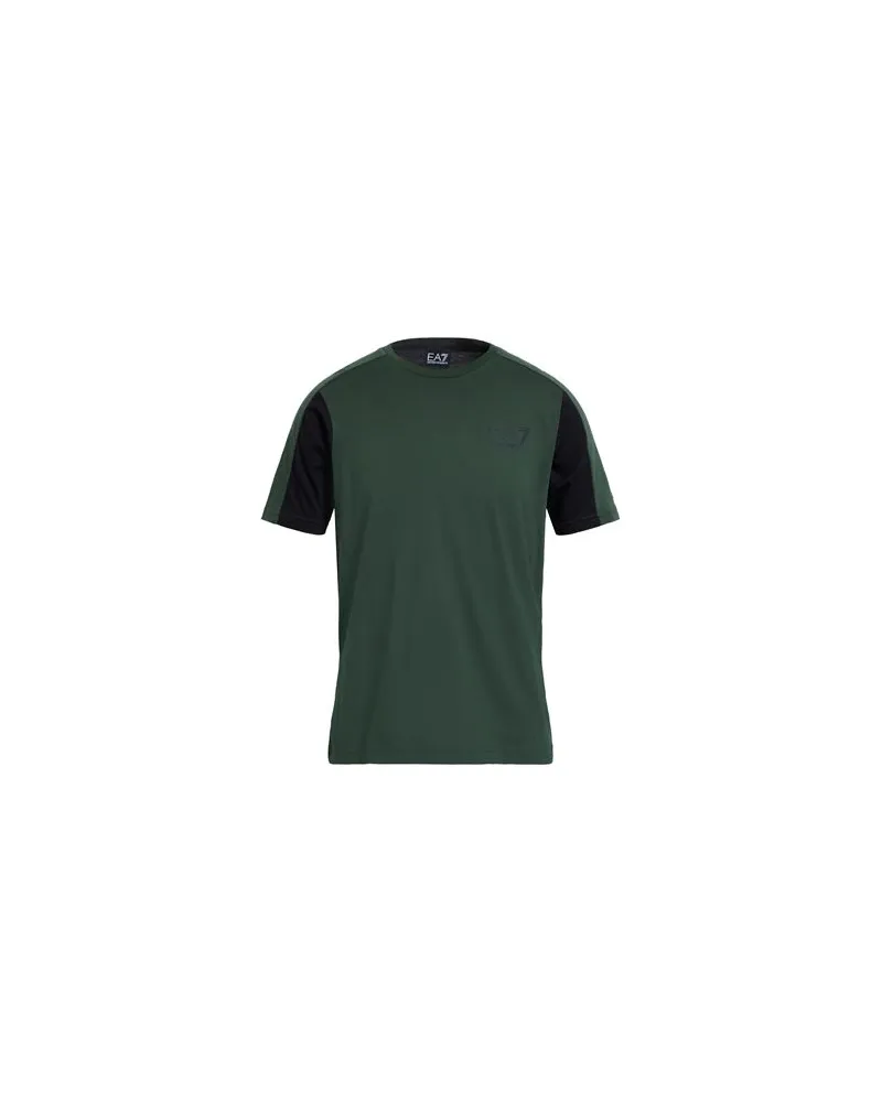EA7 TOPS - T-shirtsauf YOOX.COM Militärgrün