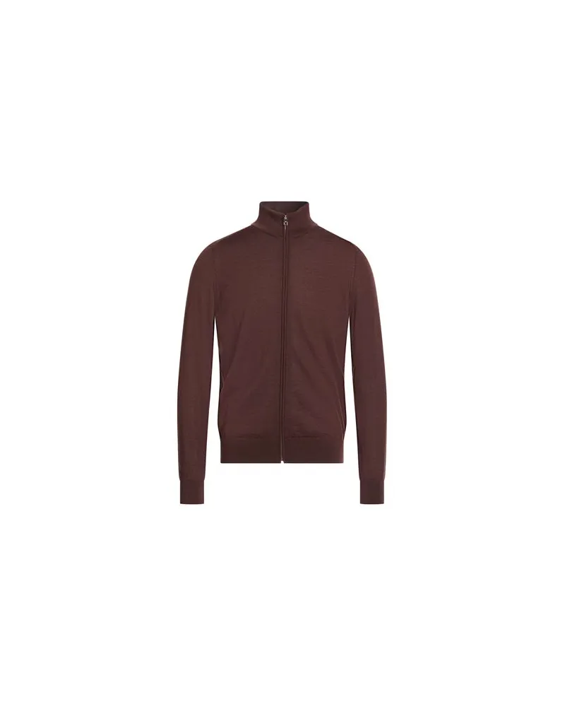 Dunhill STRICKWAREN - Strickjackenauf YOOX.COM Braun