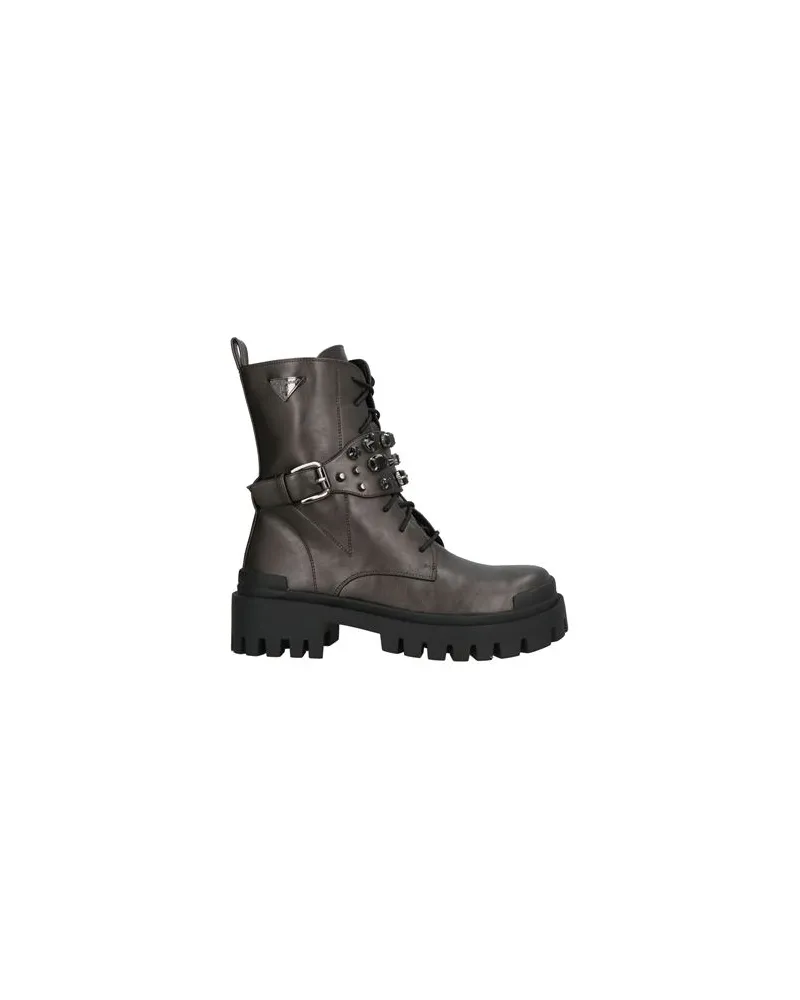 Laura Biagiotti SCHUHE - Stiefelettenauf YOOX.COM Braungrau