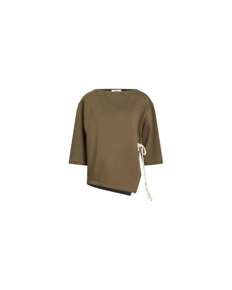 Jijil TOPS - Sweatshirtsauf YOOX.COM Militärgrün