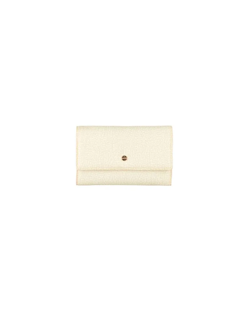 Borbonese Kleinlederwaren - Brieftaschenauf YOOX.COM Pastellgelb